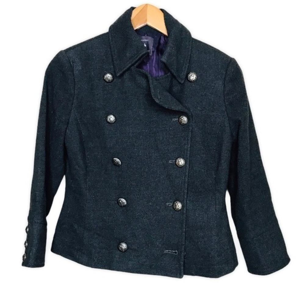 Forever 21 Charcoal Military Style Women’s Jacket